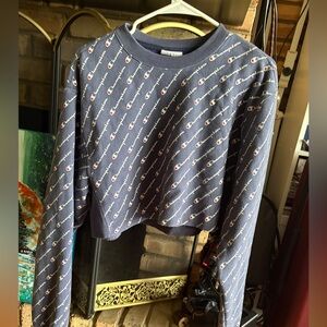 Champion Women's reverse weave crop pullover